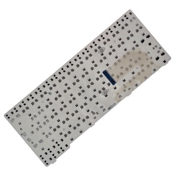 Teclado branco compatível com V113760BK com tecla ç, 