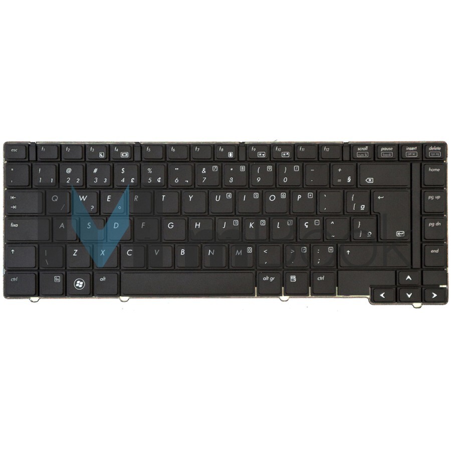Teclado para notebook HP ProBook 6450b, 6455b com Ç, 