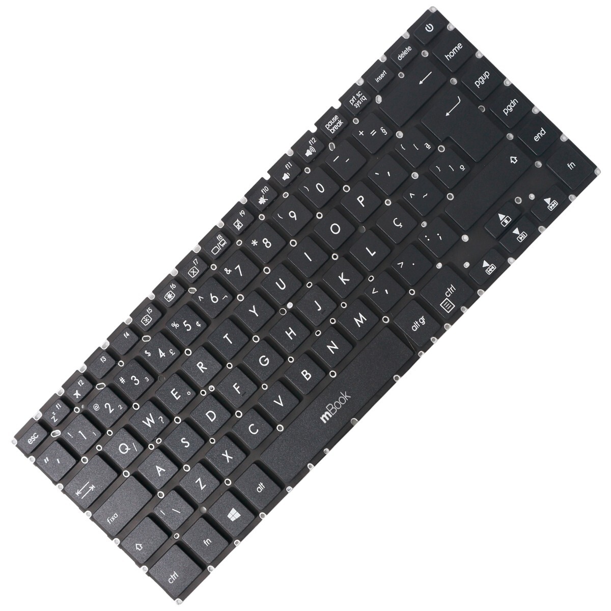 Teclado compatível com APIBOKNB0-4128BROO, 