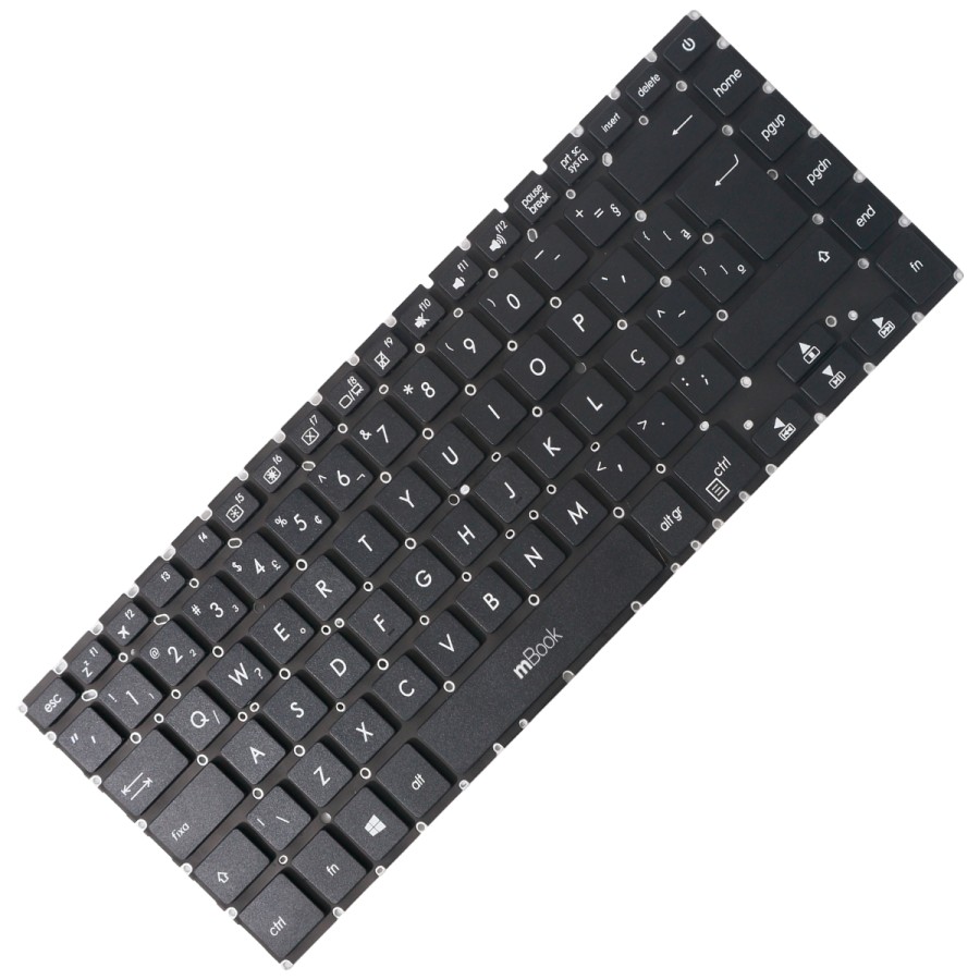 Teclado compatível com APIBOKNB0-4128BROO, 