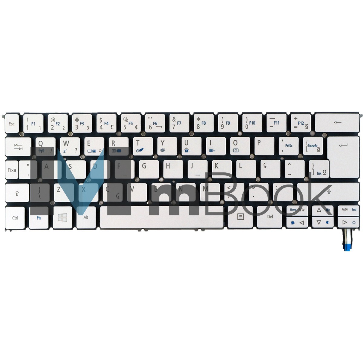 Teclado para Acer S7-391-6822, S7-391-73514G sem moldura, 