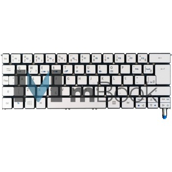 Teclado para Acer S7-392-6807, S7-392-6832 com ç sem moldura, 
