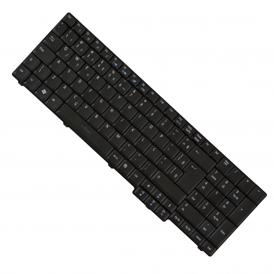 Teclado para Acer Aspire MS2253 layout brasileiro com ç, 