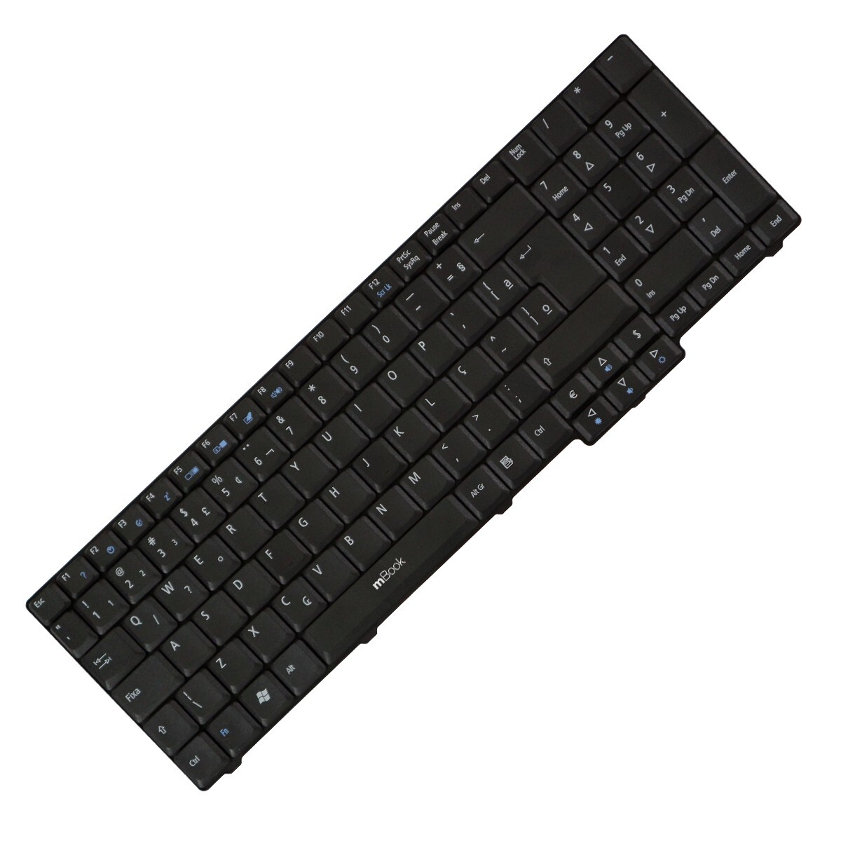 Teclado para Acer Aspire MS2253 layout brasileiro com ç, 