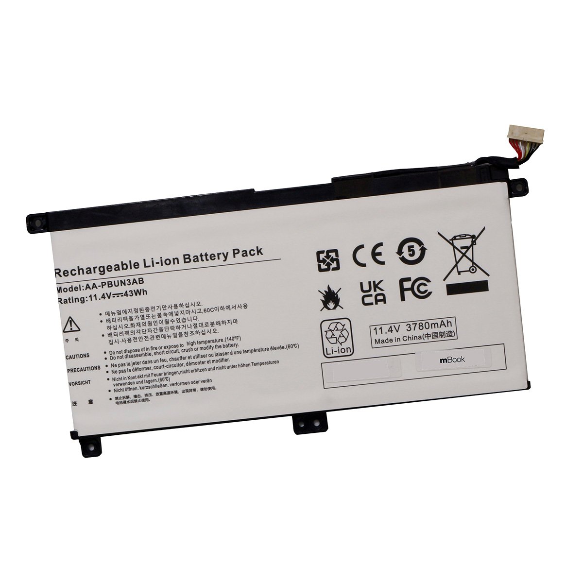 Bateria compatível com Samsung BA43-00377A, 