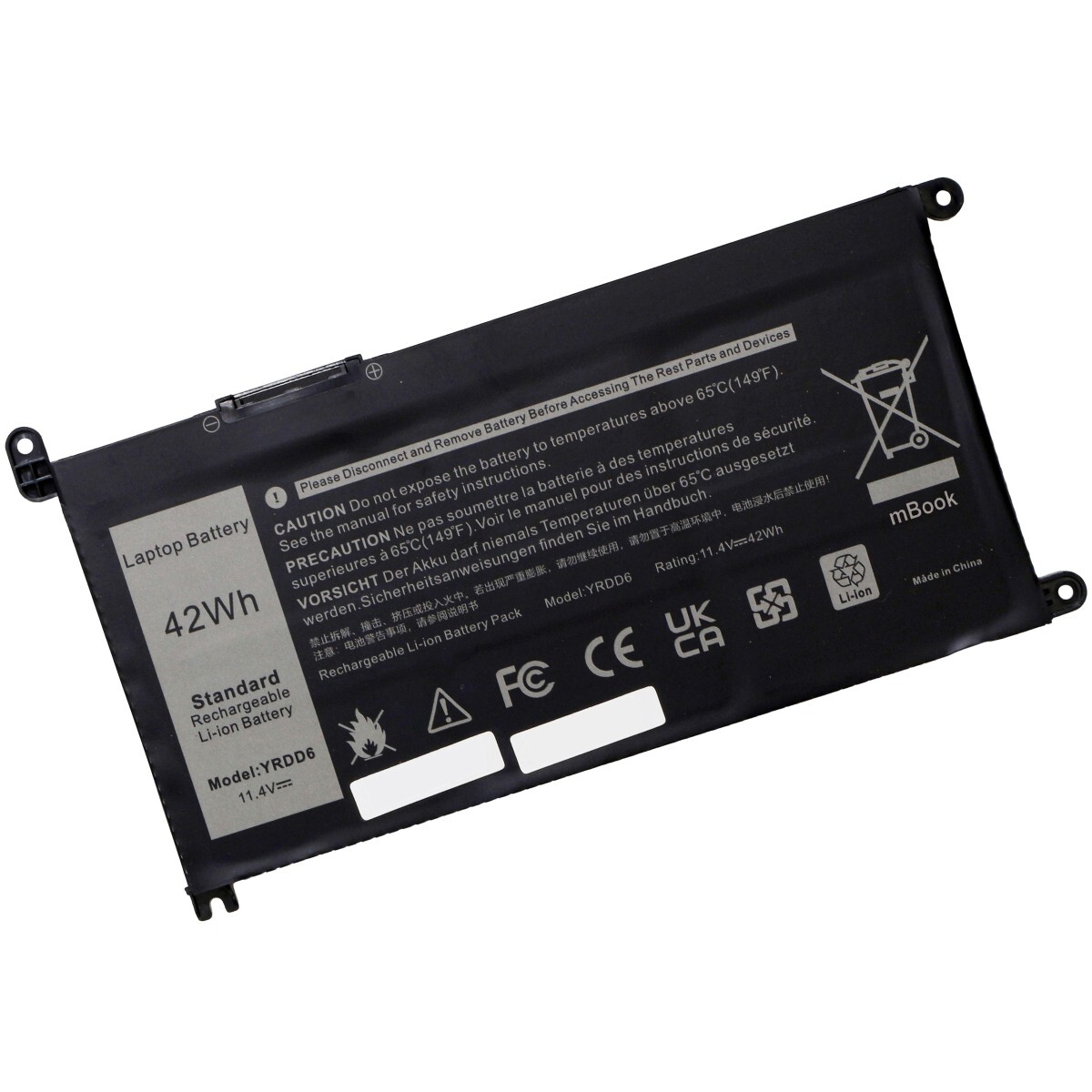 Bateria para Dell Latitude 3310 2in1 YRDD6, 