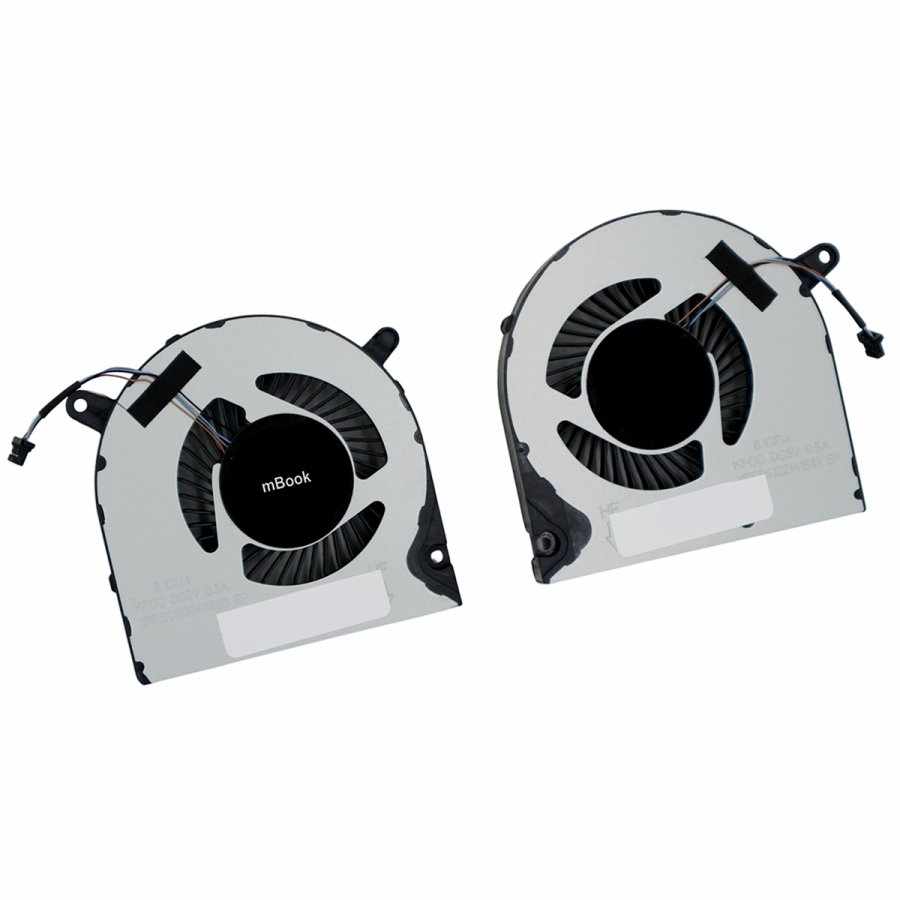 Par de coolers 9mm para Dell G3 3500 GTX 1650, 