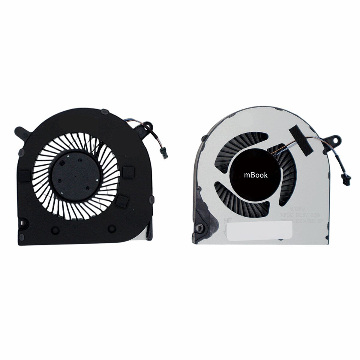 Par de coolers 9mm compatível Dell EG75070S1-1C070, 