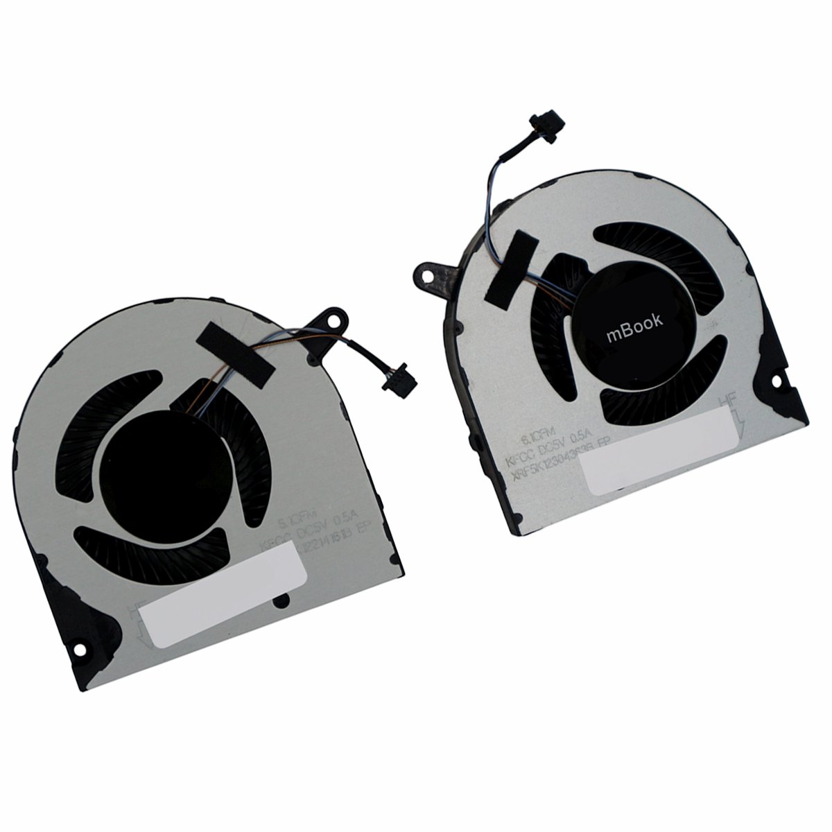 Par Cooler Fan 12mm para Dell G5 15 5500 PC01D F3DF0, 