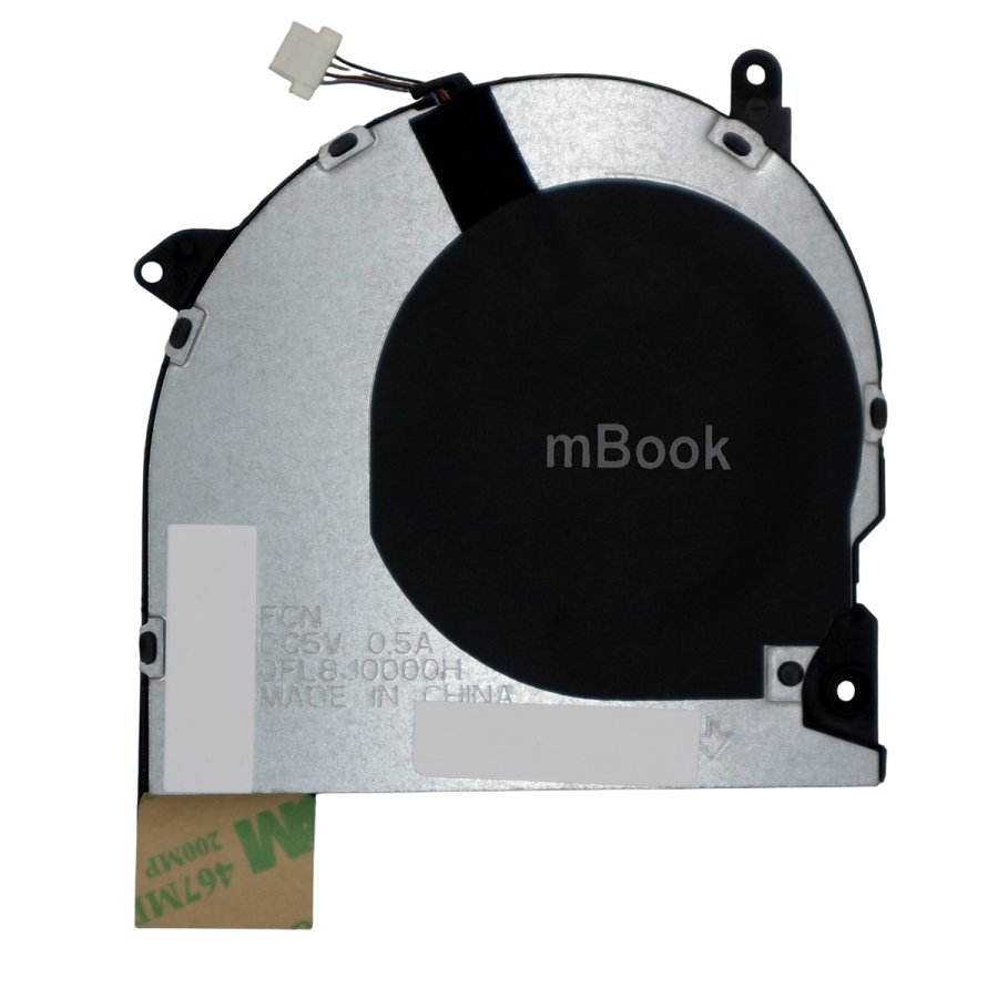 Cooler Fan Ventoinha compatível com HP 0FL010000H, 