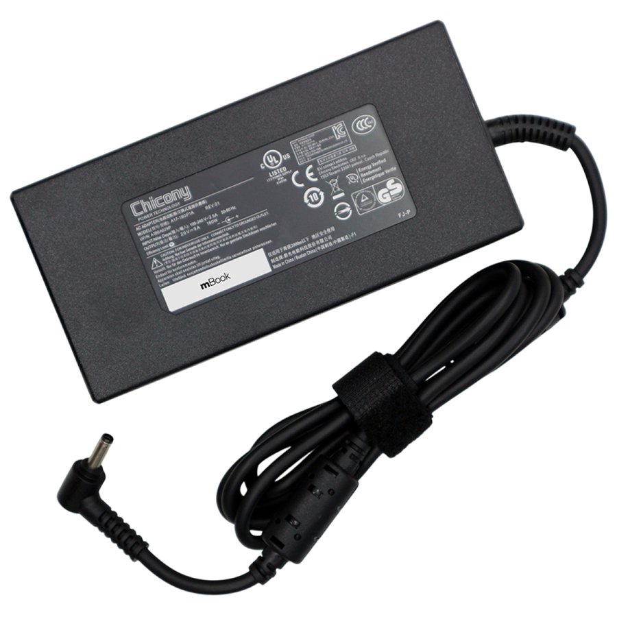 Fonte Carregador 180W para MSI A17-180P4B, 