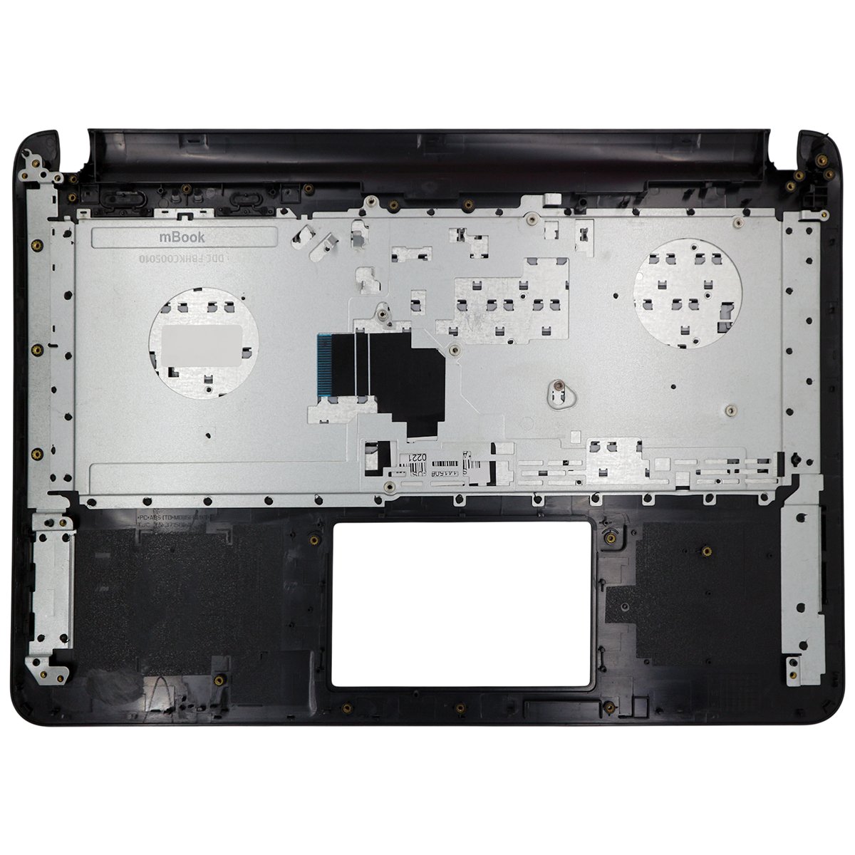 Palmrest com Teclado US Preto para Sony Vaio SVF14213CXB, 