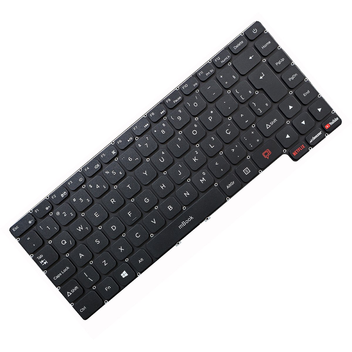 Teclado Notebook para Positivo Motion Q4128c Preto, 