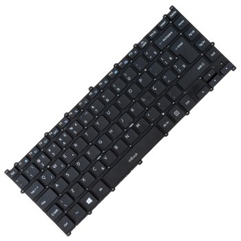 Teclado compatível Samsung NSK-MR3SN branco com ç, 