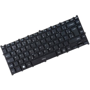 Teclado compatível Samsung NSK-MR3SN branco com ç, 