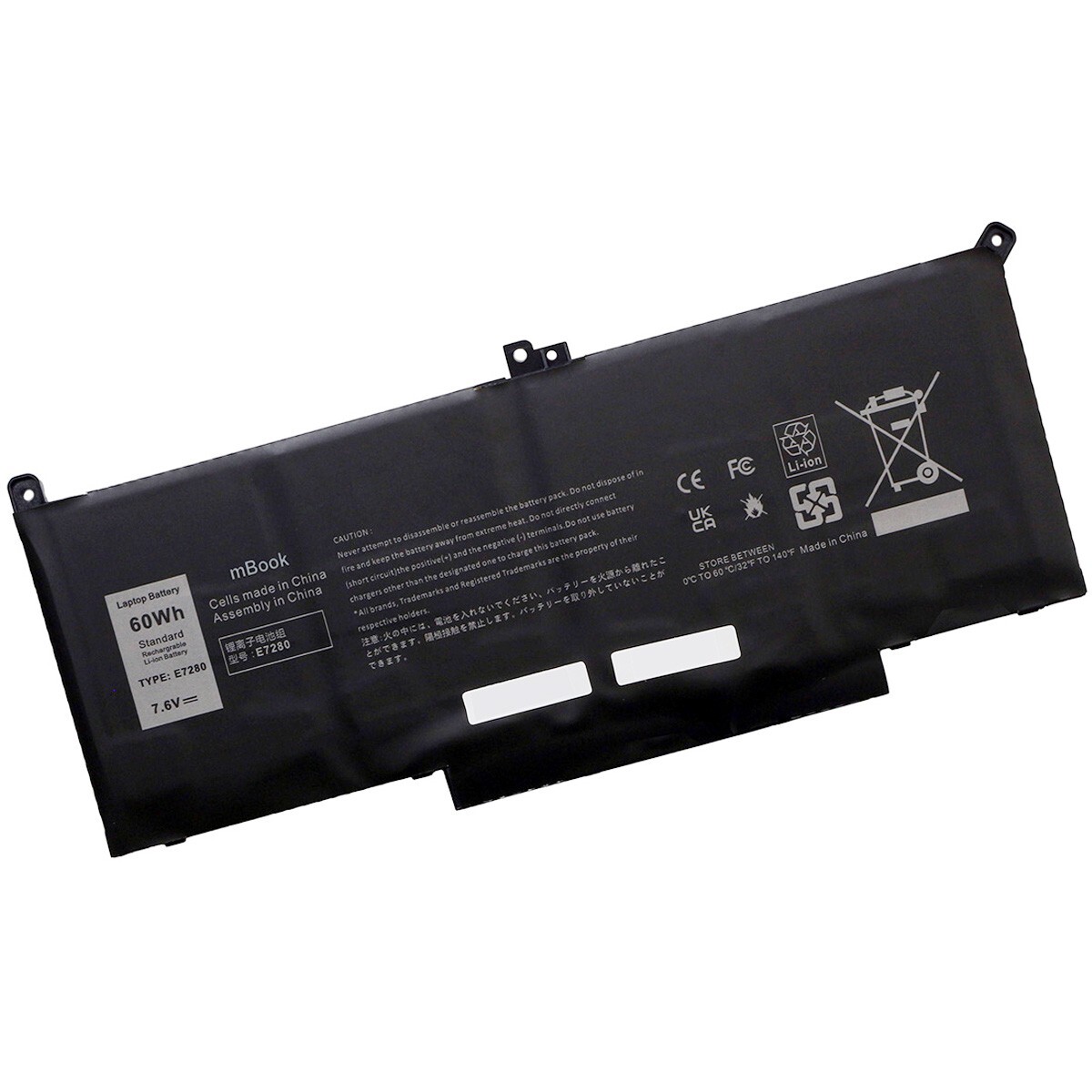 Bateria para Dell Latitude E7280 E7290, 