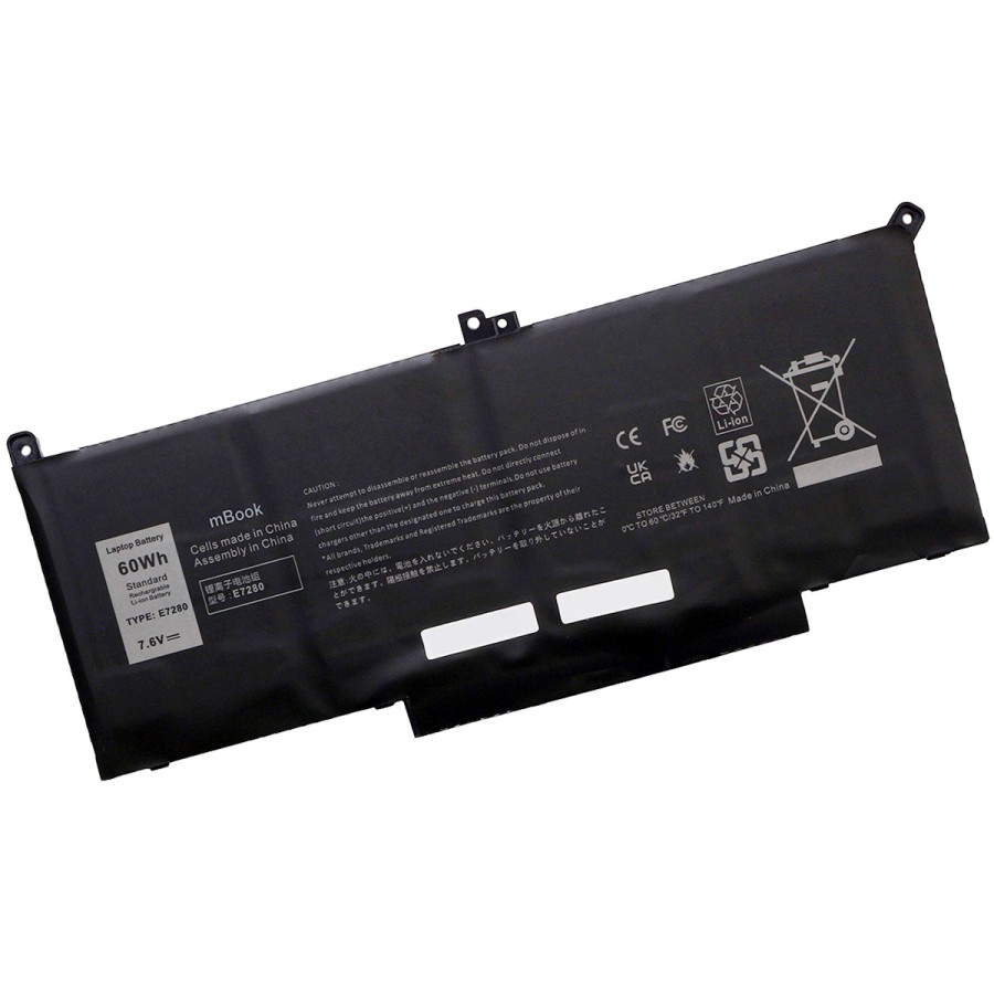 Bateria para Dell Latitude E7280 E7290, 