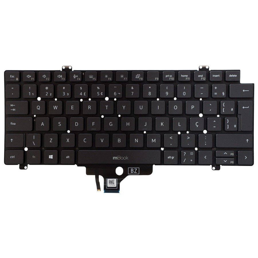 Teclado iluminado para Dell Precision 3470 3480, 