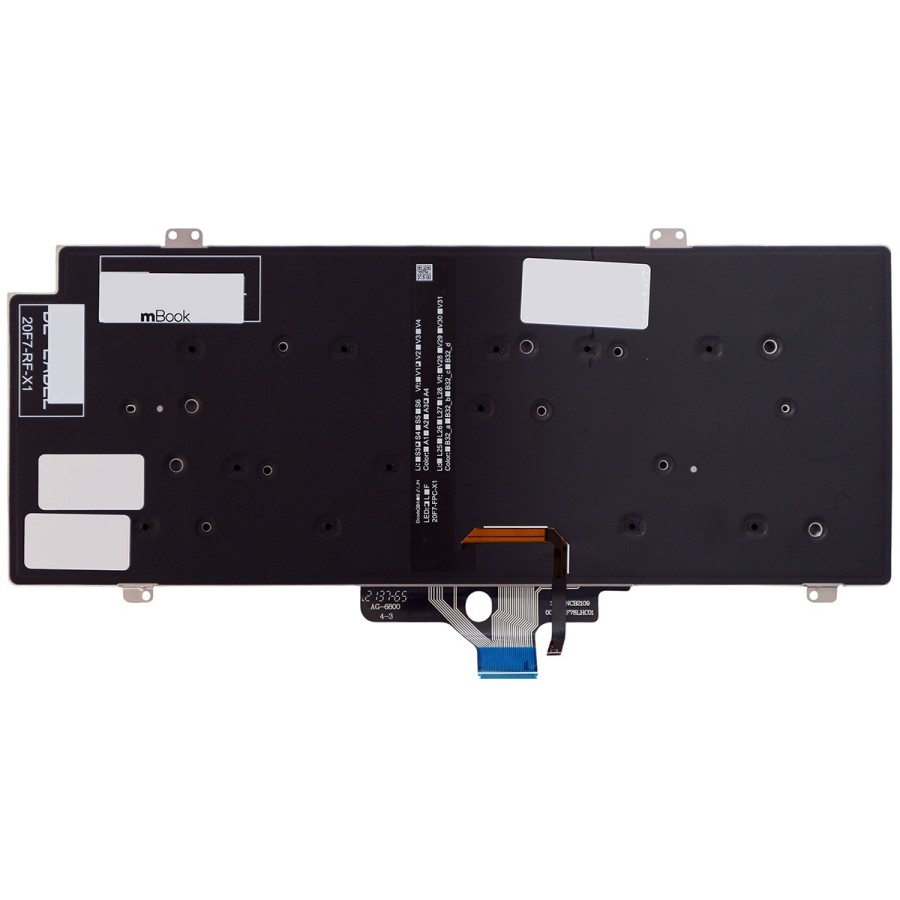 Teclado iluminado para Dell Precision 3470 3480, 