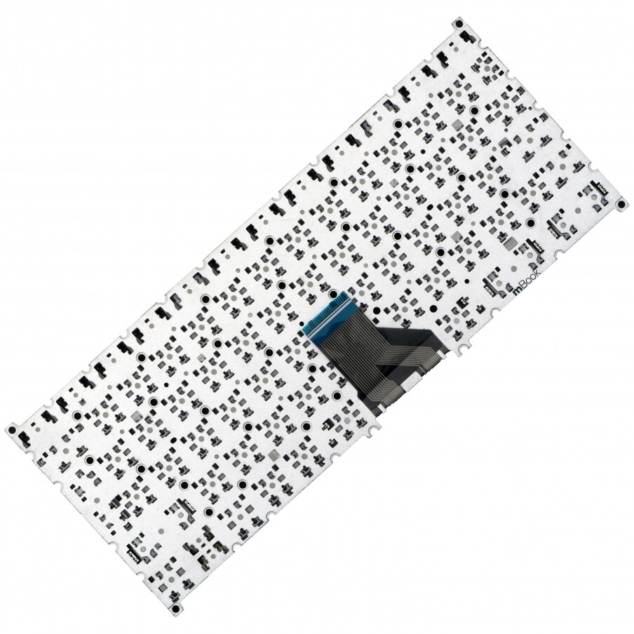 Teclado compatível com Acer NSK-RBASC 1A com Ç, 