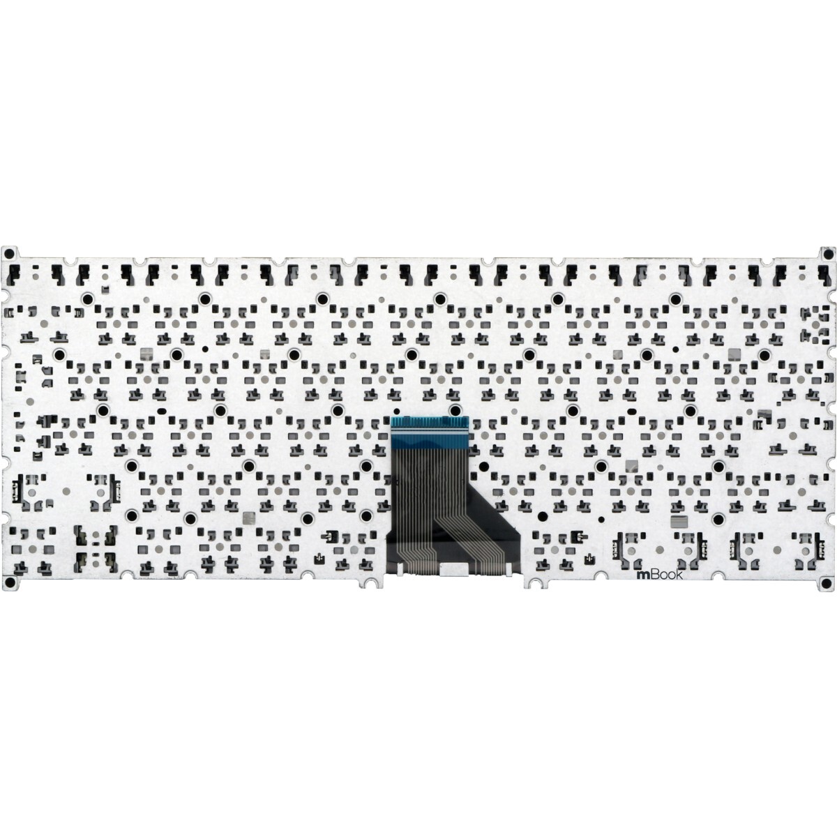 Teclado compatível com Acer PK131761A11 com Ç, 