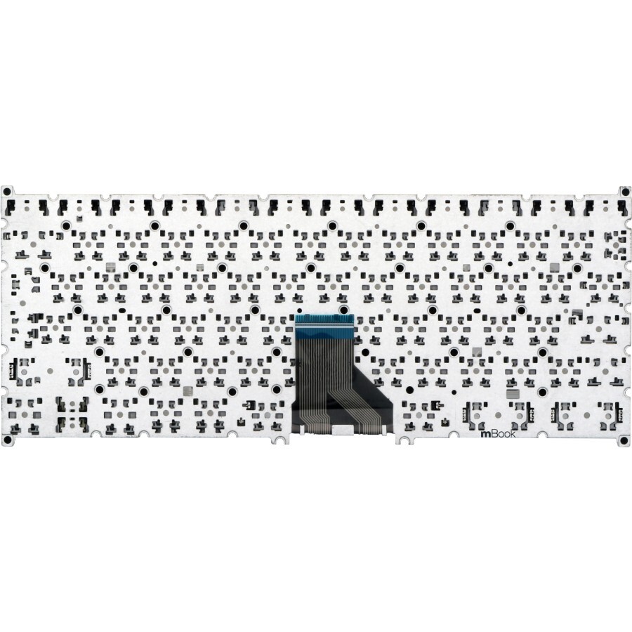 Teclado compatível com Acer PK131761A11 com Ç, 