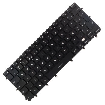 Teclado compatível 01D8GC com ç sem moldura com luz, 