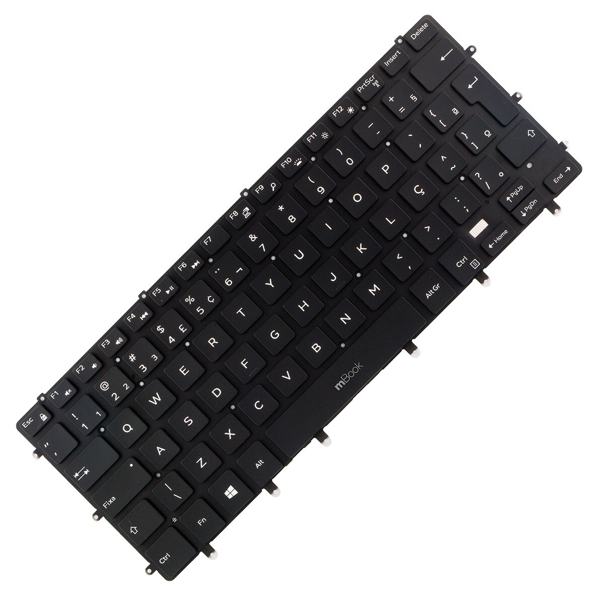 Teclado compatível Dell NSK-LV0BC com Ç e Leds, 