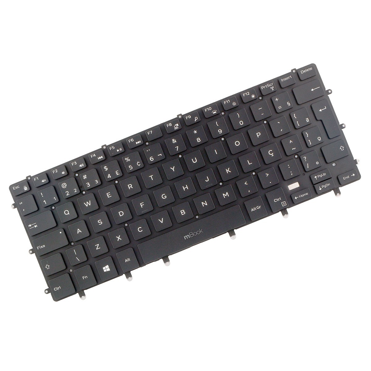 Teclado compatível Dell NSK-LV0BC com Ç e Leds, 