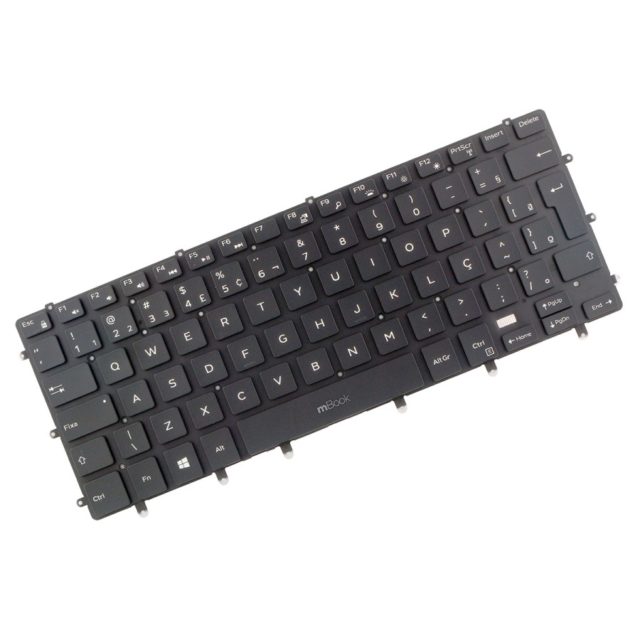 Teclado compatível Dell NSK-LV0BC com Ç e Leds, 