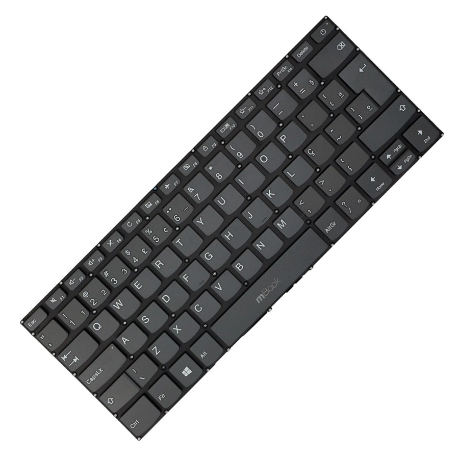 Teclado compatível Lenovo SN20M61771 com Ç, 
