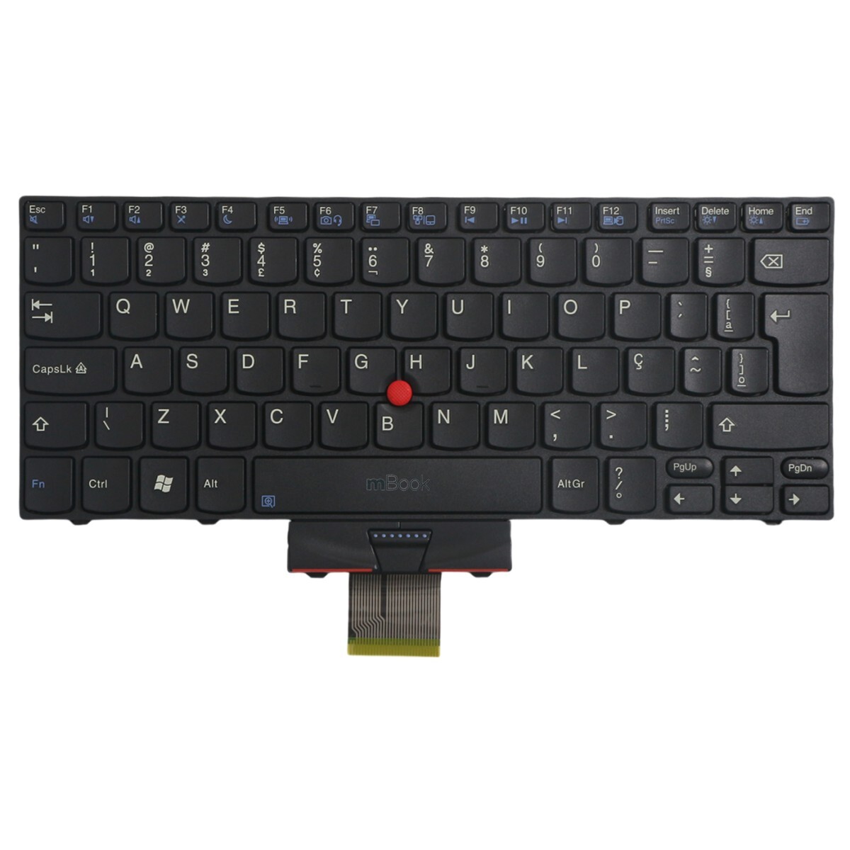 Teclado compatível Lenovo 45N2973 com Ç, 