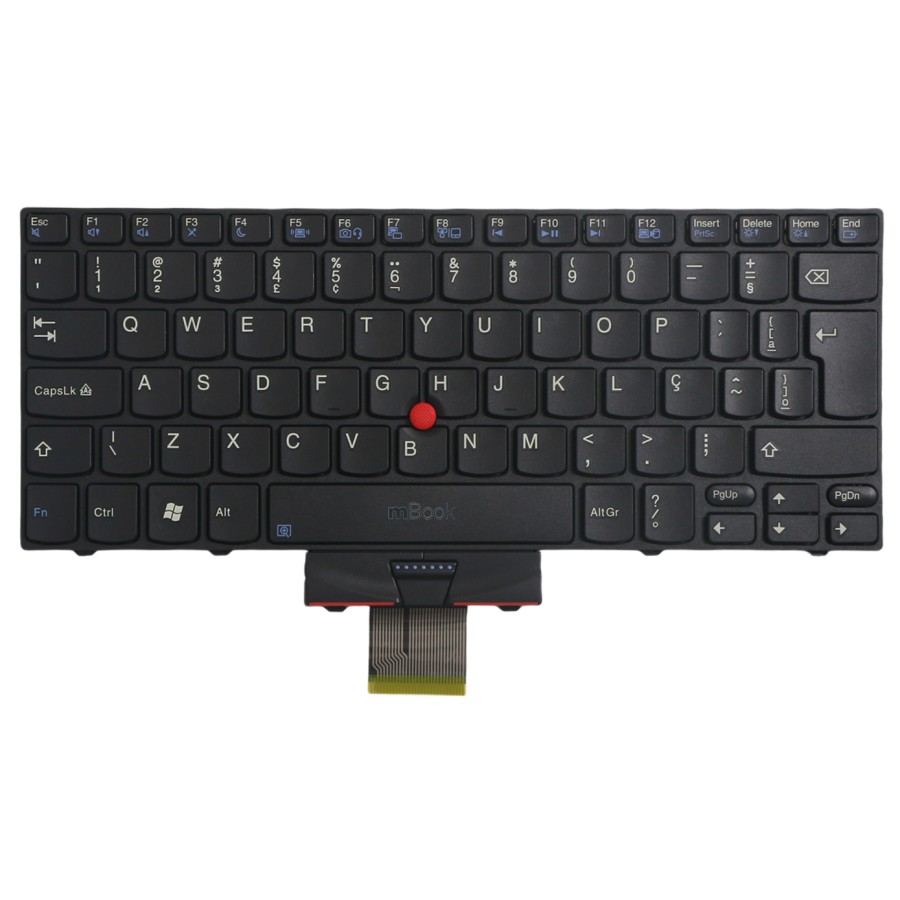Teclado compatível Lenovo 45N2973 com Ç, 