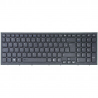 Teclado compatível Sony 148793471 preto com Ç, 