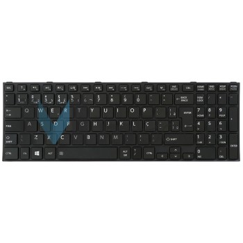 Teclado para Toshiba Satellite Pro R50-B com moldura Ç, 