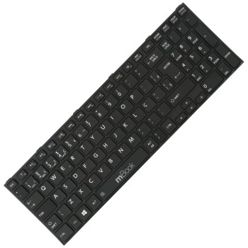 Teclado para Toshiba Satellite Pro R50-B com moldura Ç, 