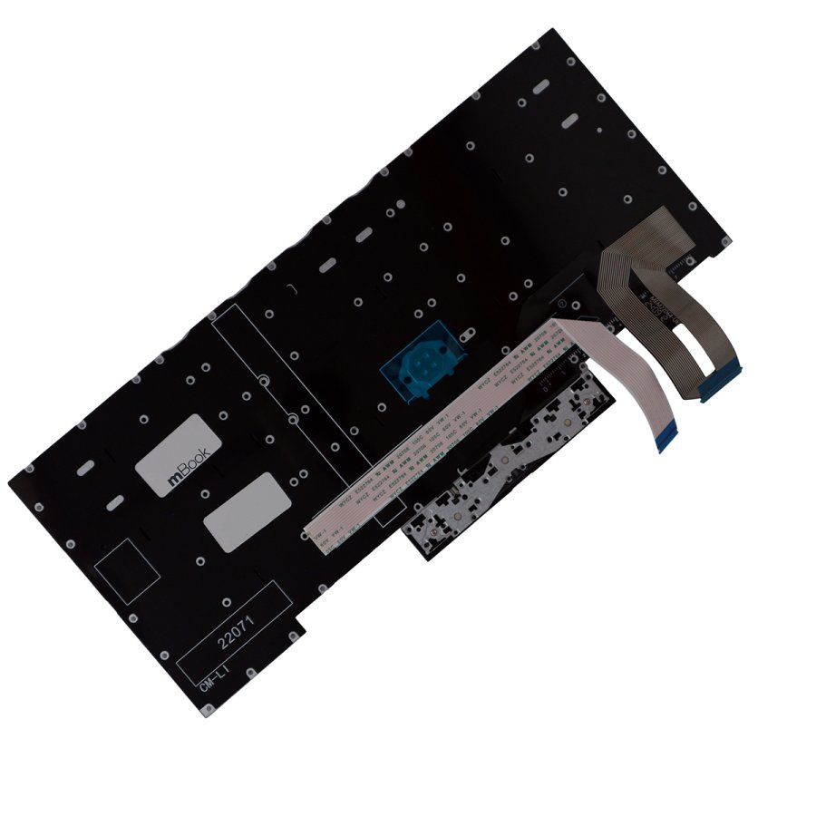 Teclado compatível com Lenovo SN20R66042 BR ABNT2, 