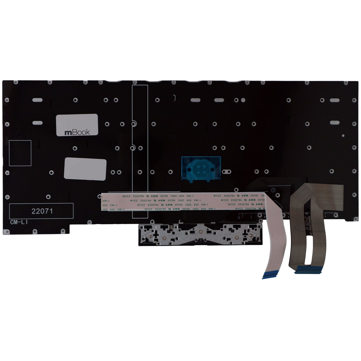 Teclado compatível com Lenovo SN20R66042 BR ABNT2, 