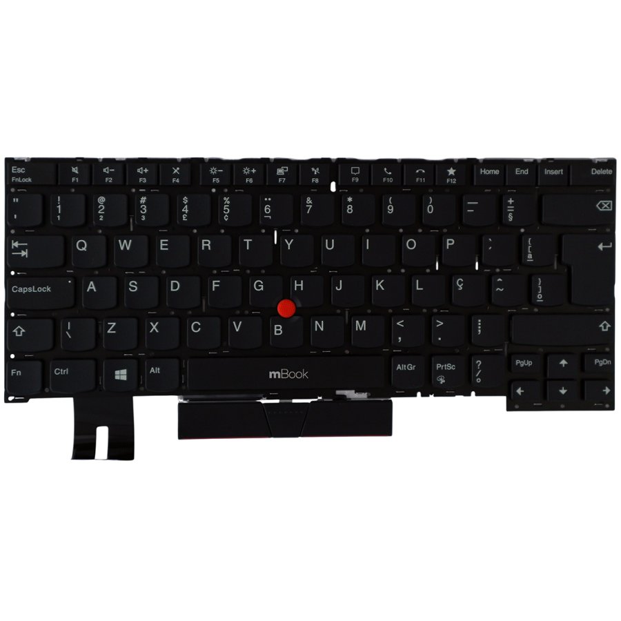 Teclado compatível com Lenovo SN20W19559 BR ABNT2, 