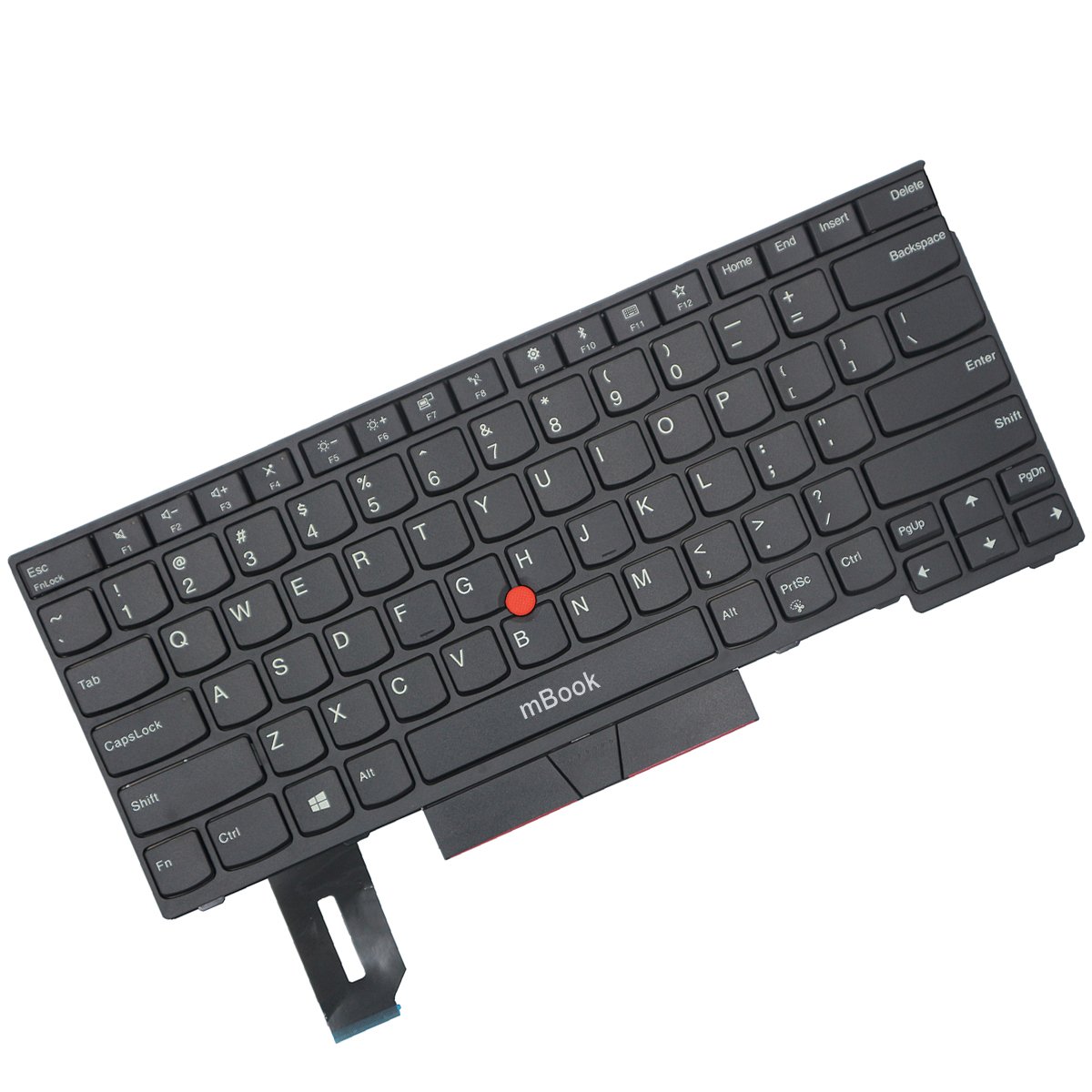 Teclado compatível com Lenovo 01YP280 01YP440, 