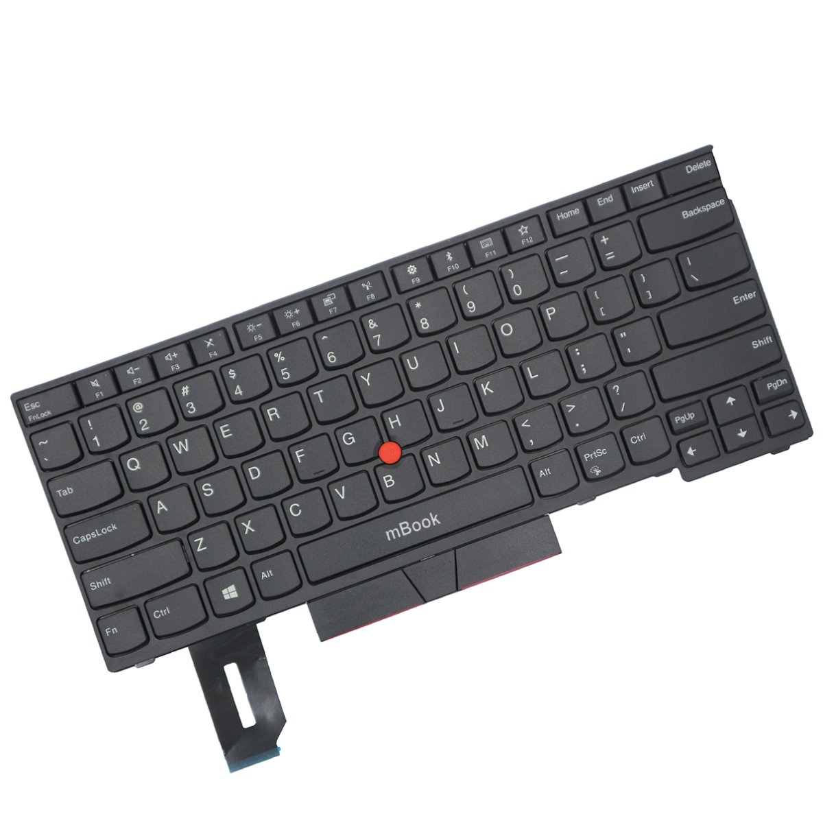 Teclado compatível com Lenovo 01YP280 01YP440, 