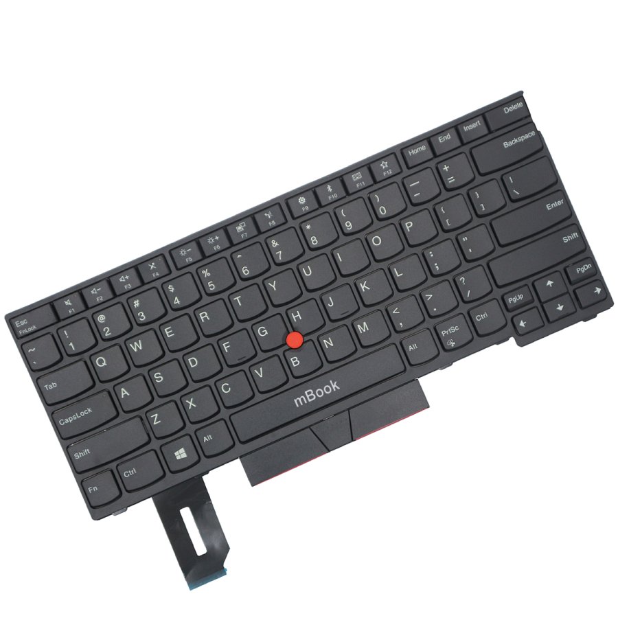 Teclado compatível com Lenovo SN20P33310 US, 