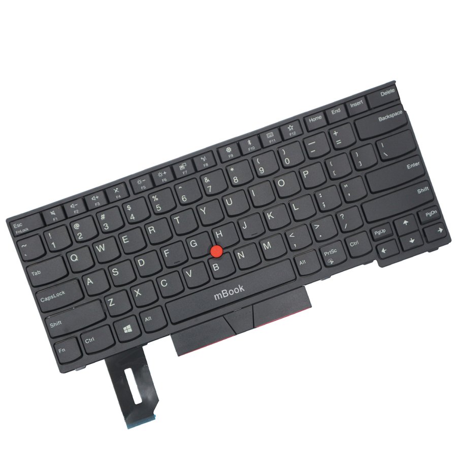 Teclado compatível com Lenovo SN20P33310 US, 