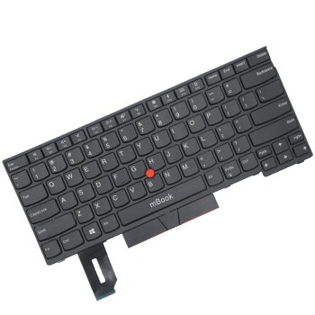 Teclado compatível com Lenovo PK131668200 US, 