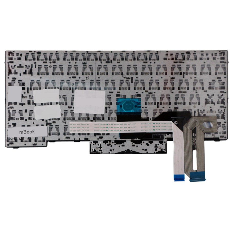 Teclado compatível com Lenovo PK131668200 US, 