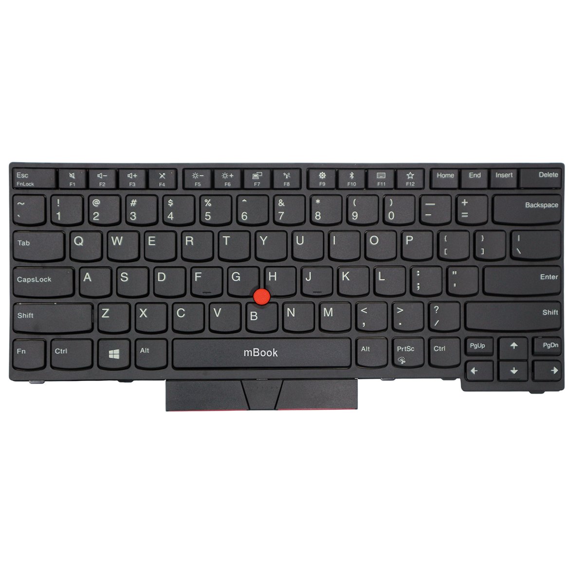 Teclado compatível com Lenovo PK131668200 US, 