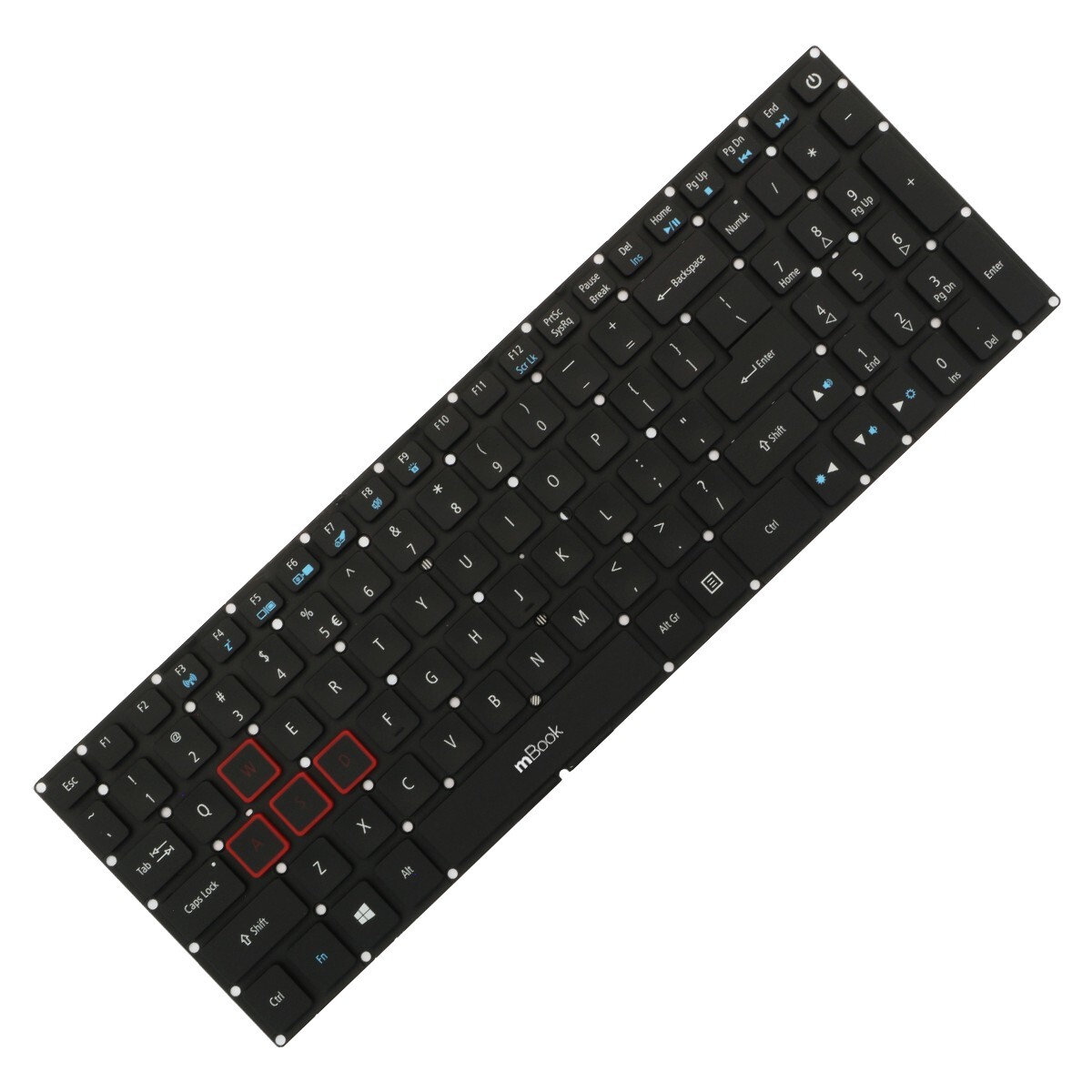 Teclado iluminado para Acer VX5-591G americano, 