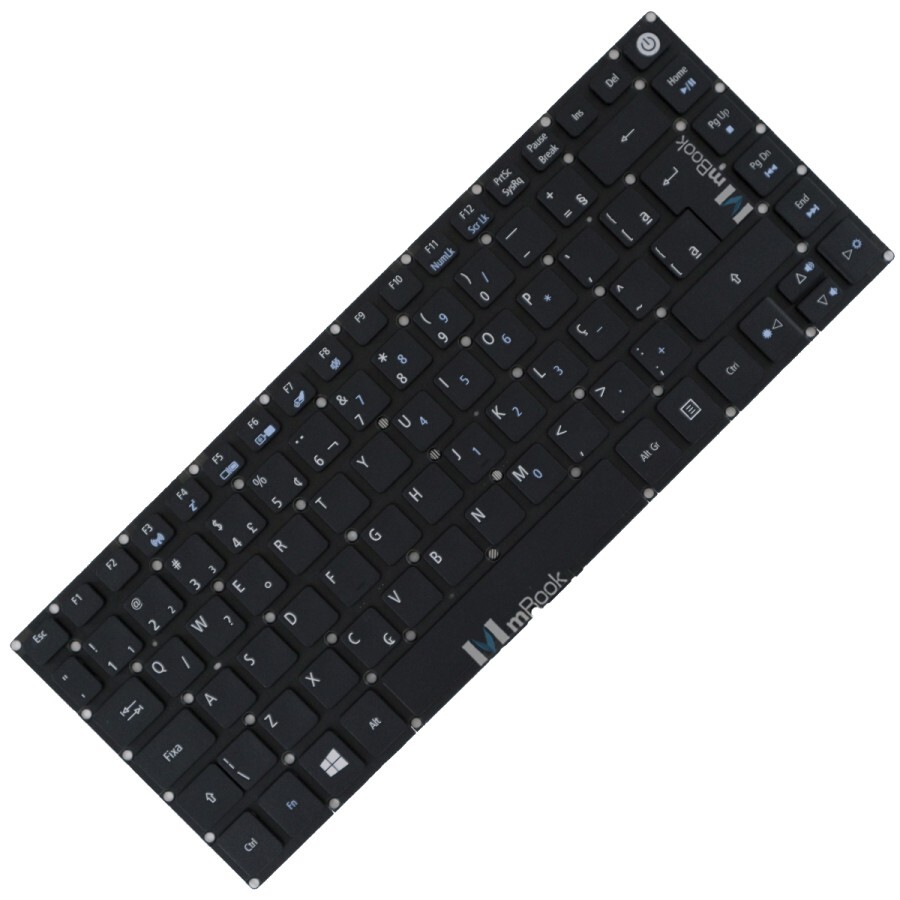 Teclado compatível Acer NKI141S04W BR sem Frame, 