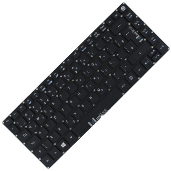 Teclado compatível Acer NKI141S04W BR sem Frame, 