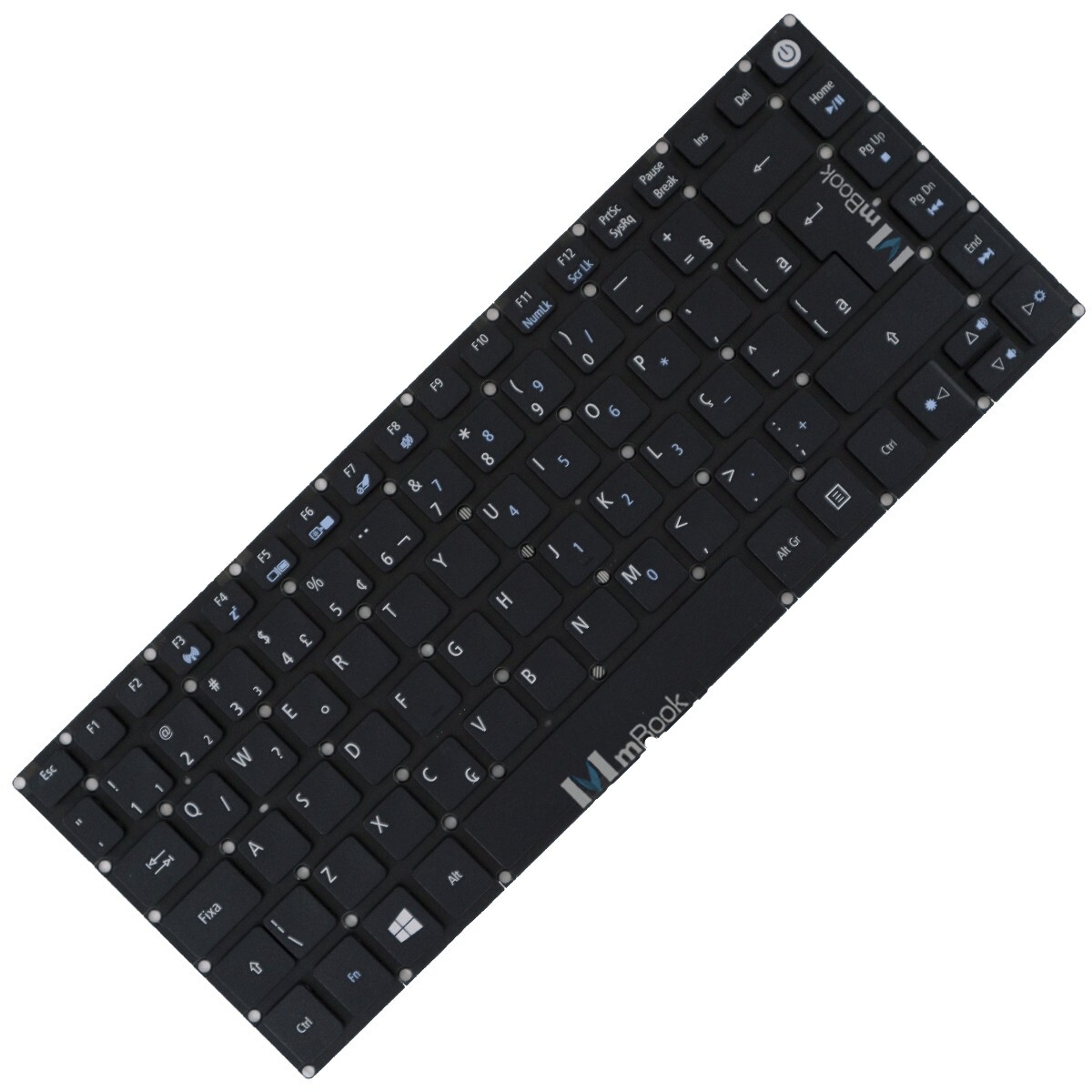 Teclado compatível Acer 0KN1-091BR11 sem Frame, 